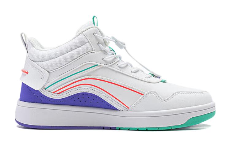 Детские скейтерские кроссовки Sports Life Collection LINING YOUNG, белый/фиолетовый — фото 3