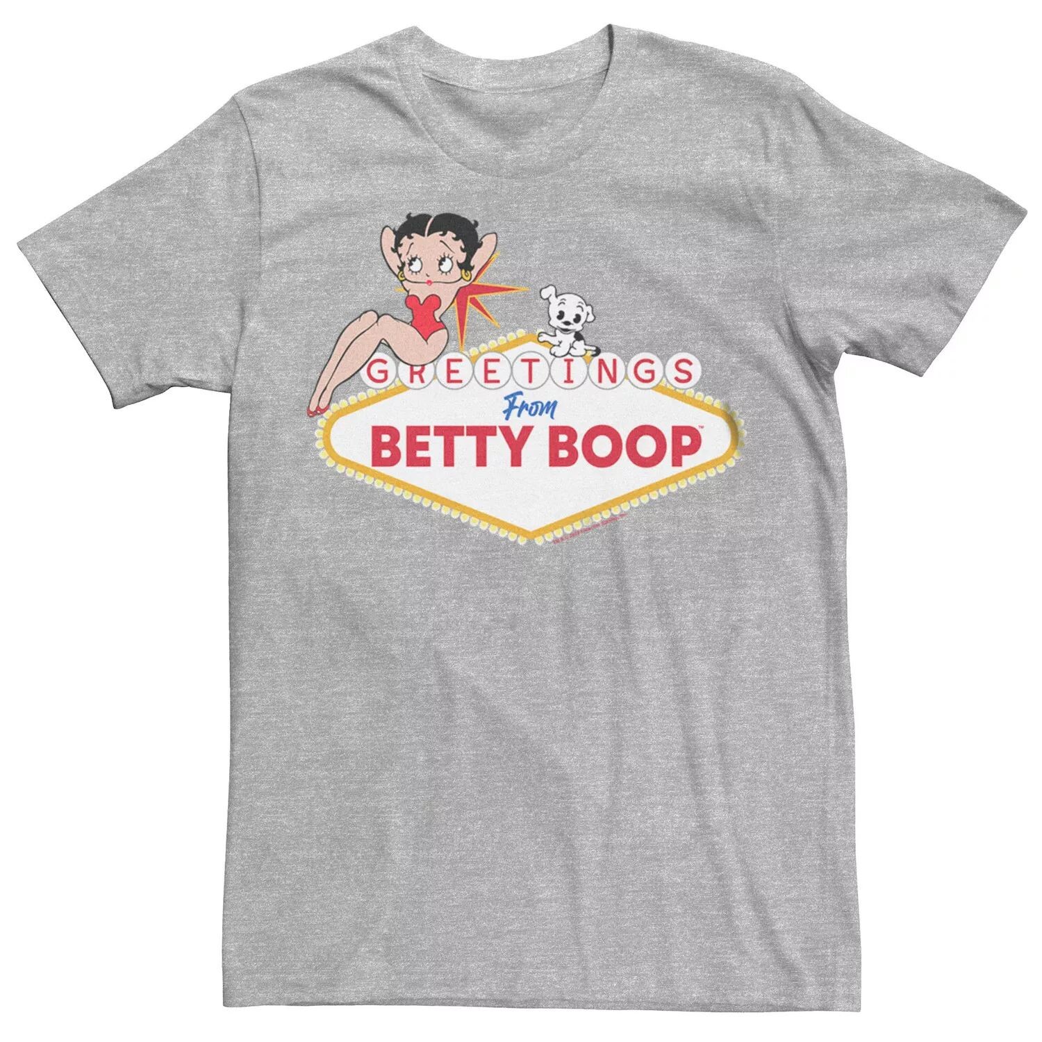 

Мужская футболка Betty Boop с надписью Las Vegas Licensed Character