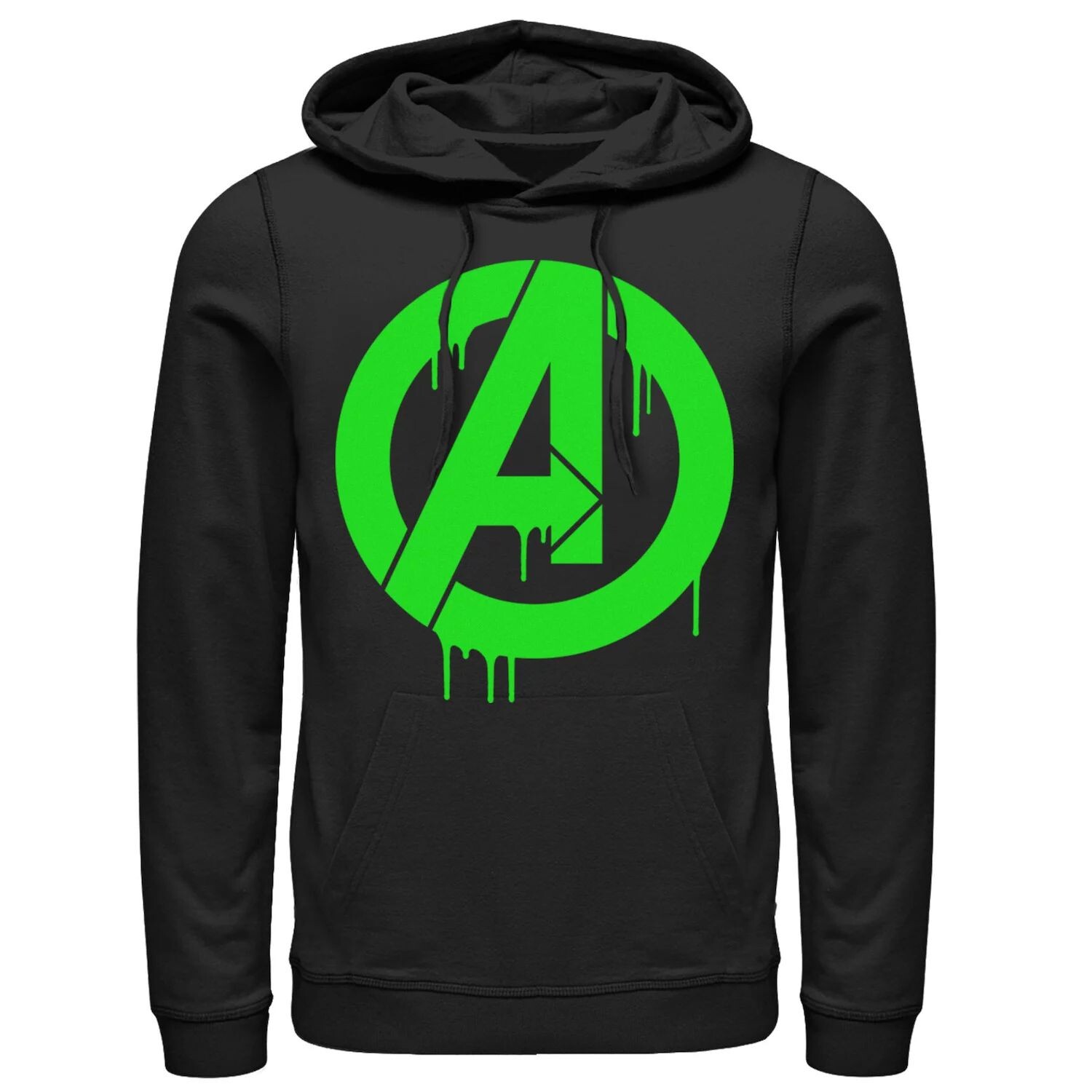 

Мужская толстовка с логотипом Marvel The Avengers Green Dripping Ooze Licensed Character