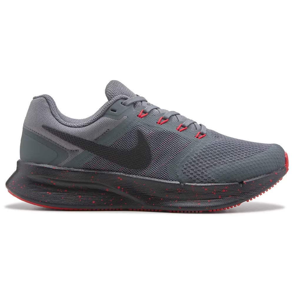Кроссовки для бега Nike Run Swift 3, серый/черный/красный — фото 2