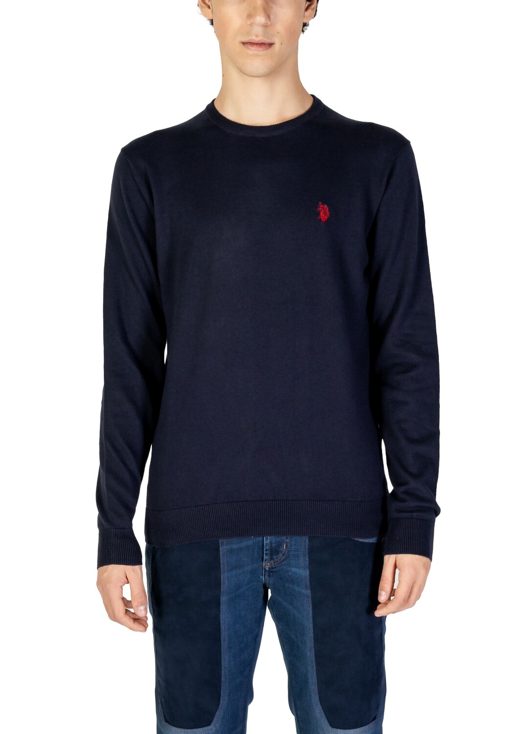 

Джемпер U.S. Polo Assn. с логотипом, синий