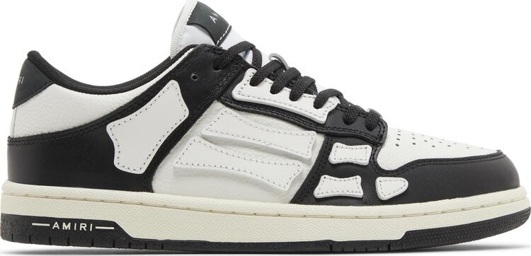 Кроссовки Amiri Wmns Skel Top Low 'Black White', черный