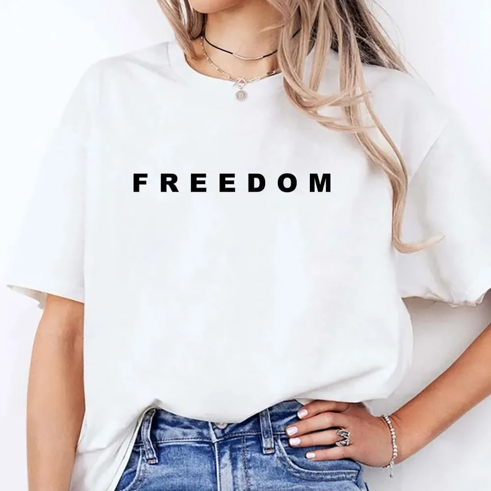 Футболка Freedom Merch с принтом Freedom Letter — фото 3