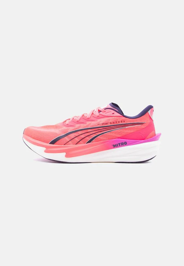 Кроссовки deviate nitro 4 x hyrox для тренировок Puma, White/Electric Orchid/Pure Pink