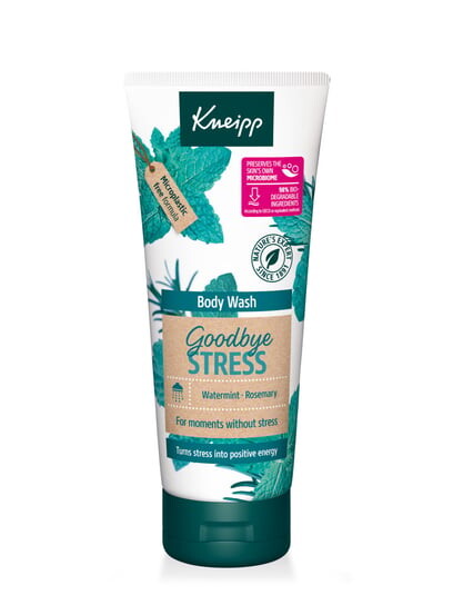 

Жидкость для душа Goodbye Stress, Розмарин и Мята, 200 мл Kneipp