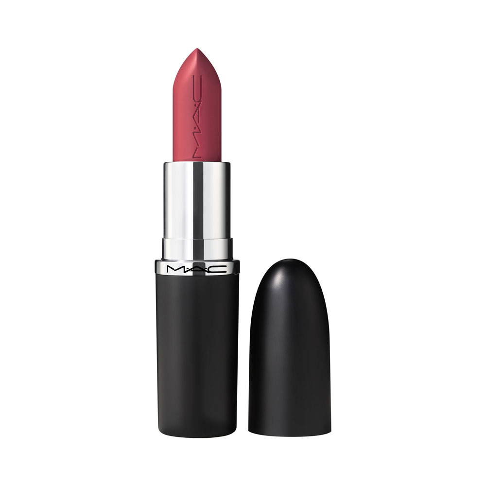 

Помада m·a·cximal sleek satin lipstick Mac, цвет brave, вес 3.5 гр.