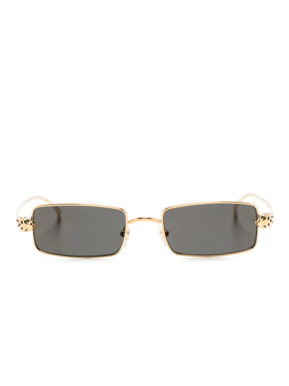 

Солнцезащитные очки Panthère в квадратной оправе Cartier Eyewear, золотой