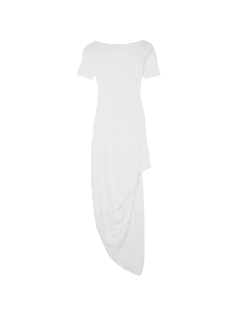 Платье-трапеция с открытой спиной Sole JACQUEMUS, белый