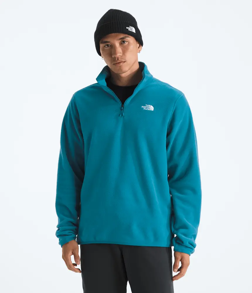 

Мужская флисовая куртка Glacier с застежкой-молнией на ¼ The North Face, Dusk Blue
