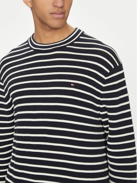 Толстовка обычного кроя Breton MW0MW38944 Tommy Hilfiger, синий — фото 4