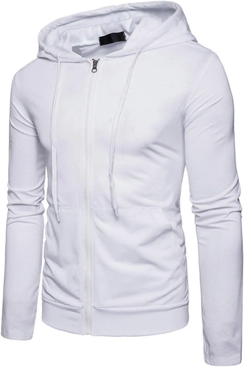 

Мужская худи Slim Fit с молнией и карманами