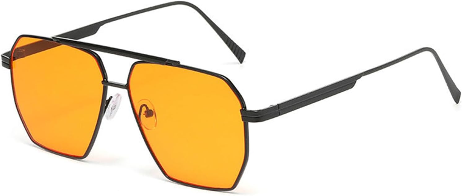 

Солнцезащитные очки Helena Fashion Square Metal для женщин, модель 2025, роскошные, большие, для путешествий и вождения, классические, с двойной перемычкой, унисекс, C5