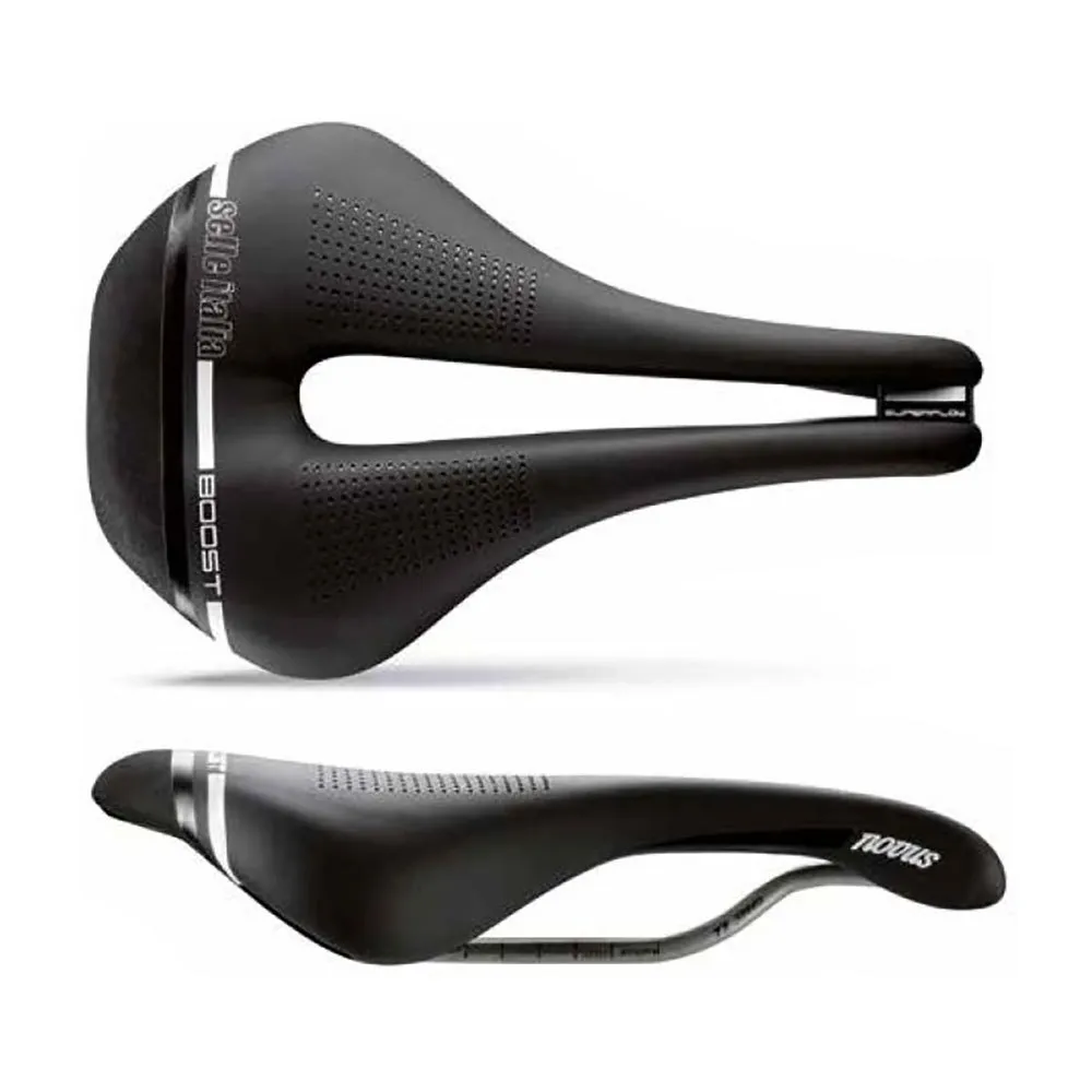 

Седло Selle Italia Max Novus Boost Superflow, серебряный
