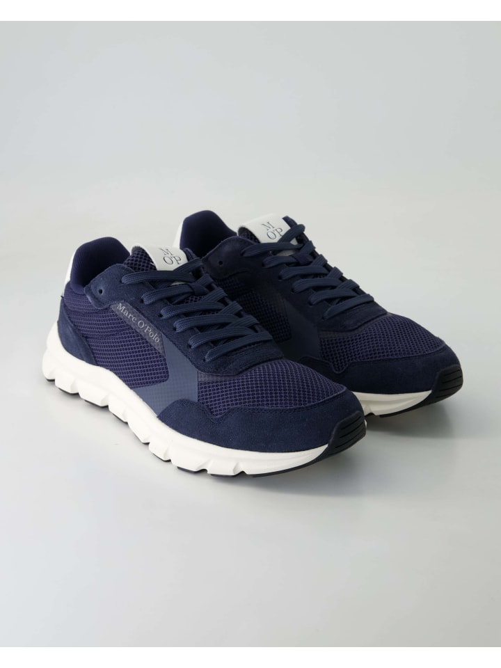 

Кроссовки на шнуровке Marc O'Polo Shoes, синий