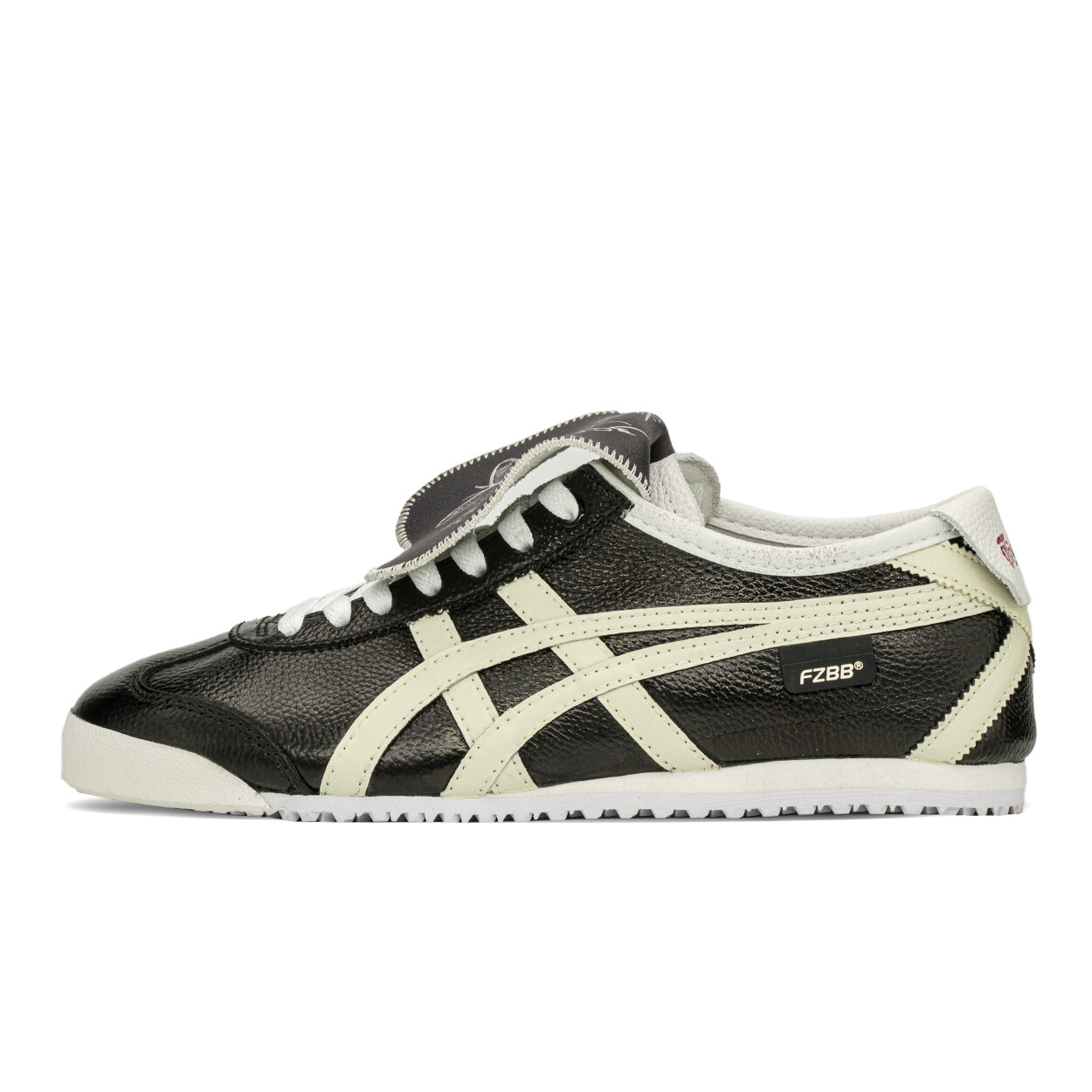

Кроссовки Onitsuka Tiger MEXICO 66 Skateboarding Shoes Unisex Low-top Black/beige, черный/бежевый