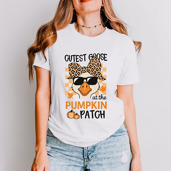 

Футболка с милым гусем на тыквенной грядке Simply Sage Market, White, Белый, Футболка с милым гусем на тыквенной грядке Simply Sage Market, White