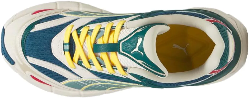 Мужские кроссовки PUMA Velophasis с поэтапной шнуровкой - серые, мультиколор — фото 4