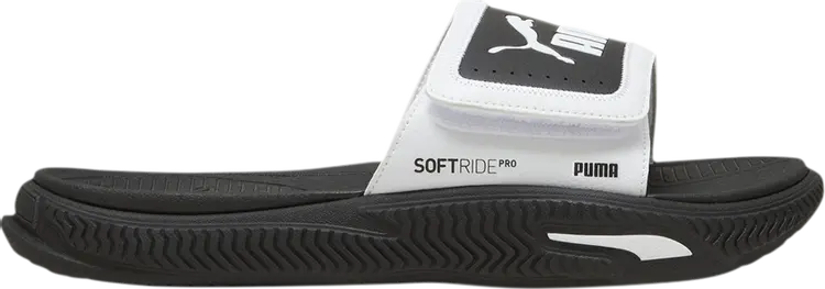 

Кроссовки Softride Pro 24 V Slide 'White Black', черный