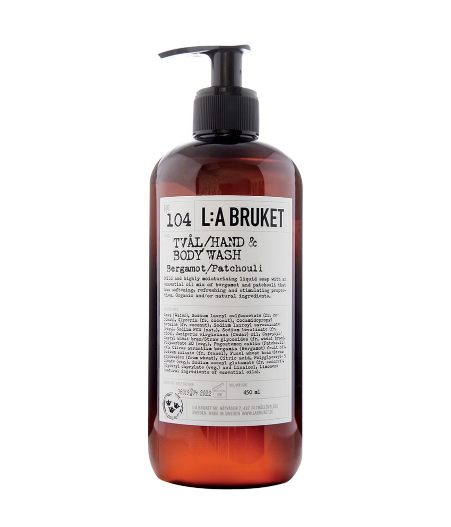 

Жидкое мыло L:A Bruket Bergamot Patchouli No. 104, 450 ml