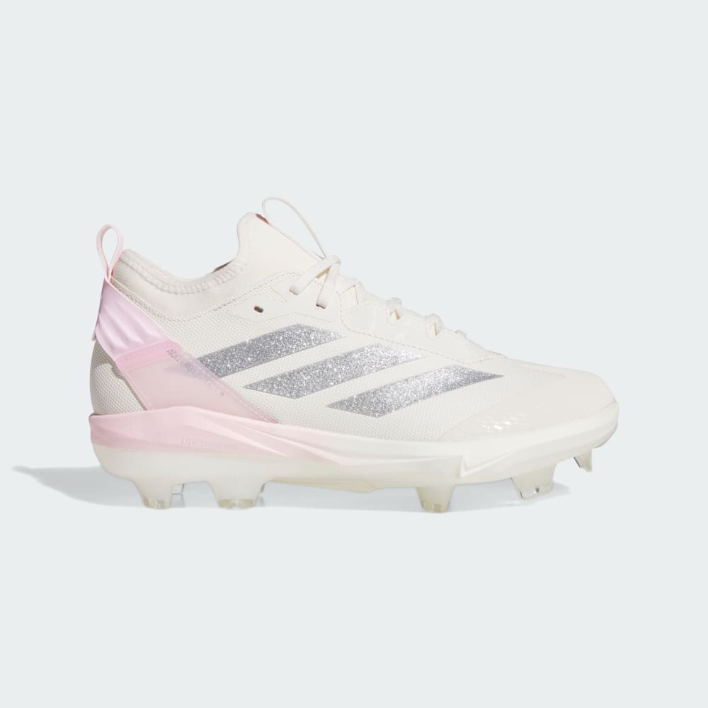 

Кроссовки Adidas Adizero Instinct+ TPU 2.0 Shoes, цвет Chalk White/Silver Metallic/Clear Pink