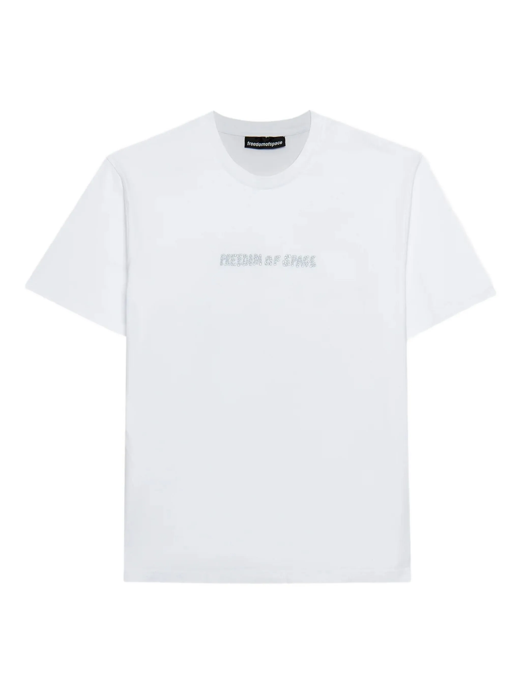 

Футболка с графичным принтом Freedom Of Space, белый