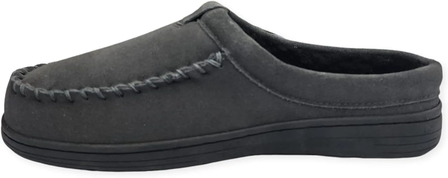 Мужские замшевые сабо Clarks, серый