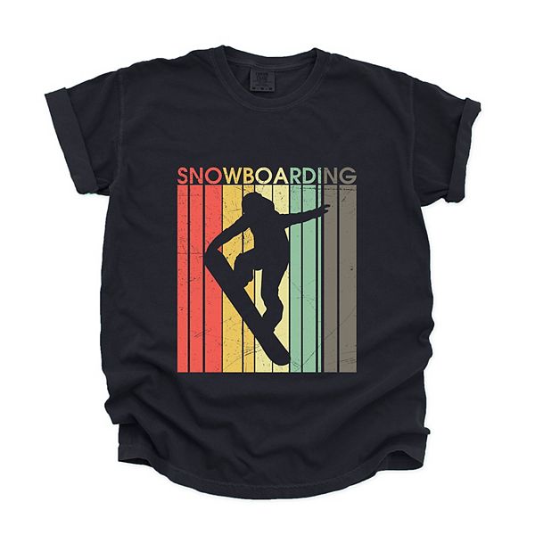

Футболка с графикой Snowboarding silhouette colorful lines Simply Sage Market, Black, Белый, Футболка с графикой Snowboarding silhouette colorful lines Simply Sage Market, Black