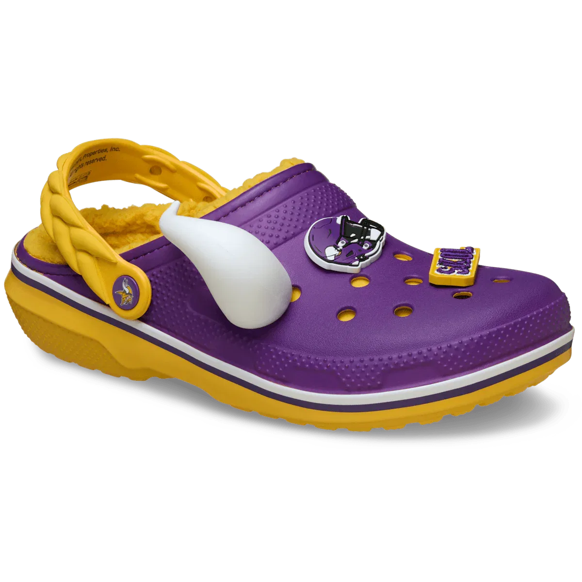 Классические сабо с подкладкой NFL Minnesota Vikings Crocs, Multi — фото 3