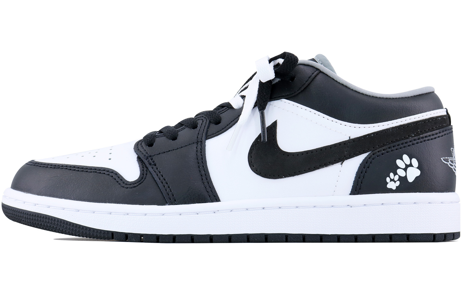 

Jordan Air 1 Cushioning, износостойкие низкие кеды Vintage Basketball Shoes Unisex черные белые