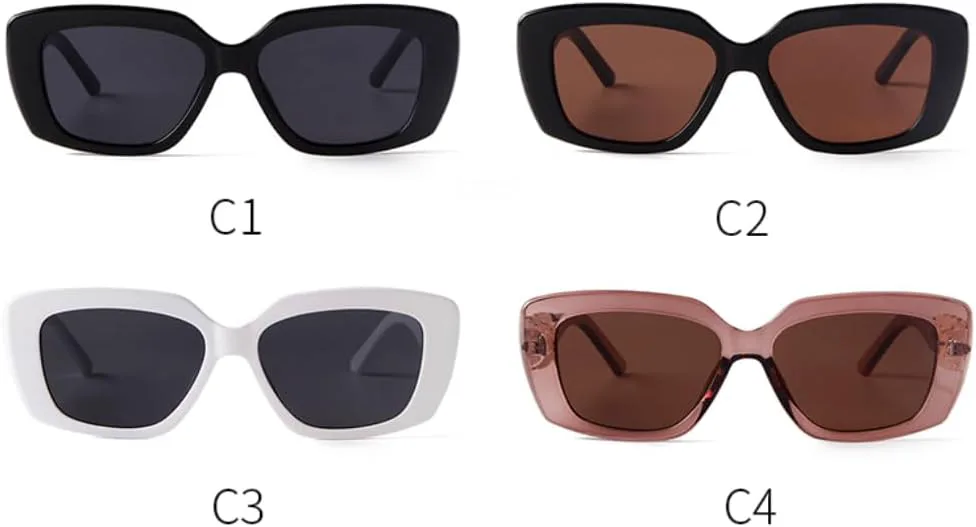 

Солнцезащитные очки с защитой UV400 | Коричневая ажурная большая оправа | для женщин и мужчин, для занятий спортом на открытом воздухе и вождения DSVIGF, 04