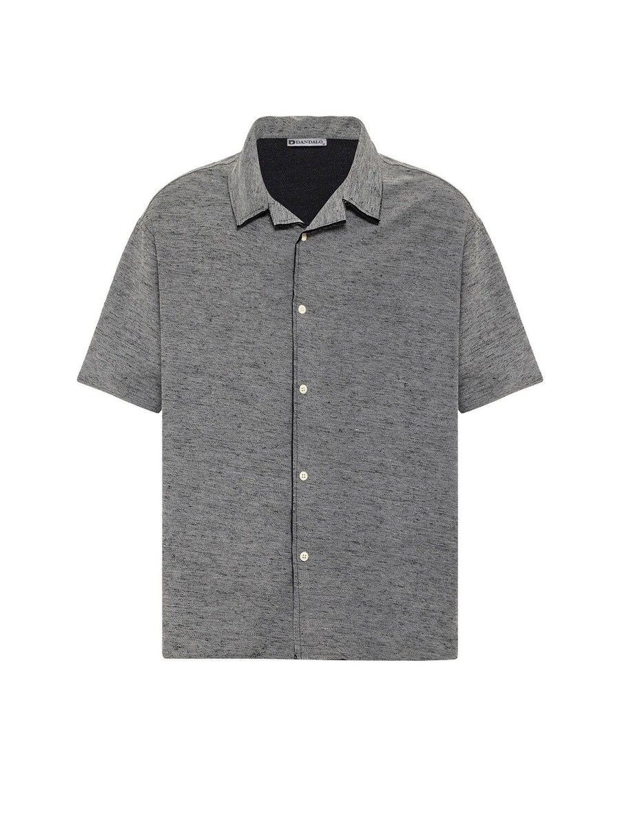 

Рубашка на пуговицах Comfort fit Dandalo Ben, пятнистый черный