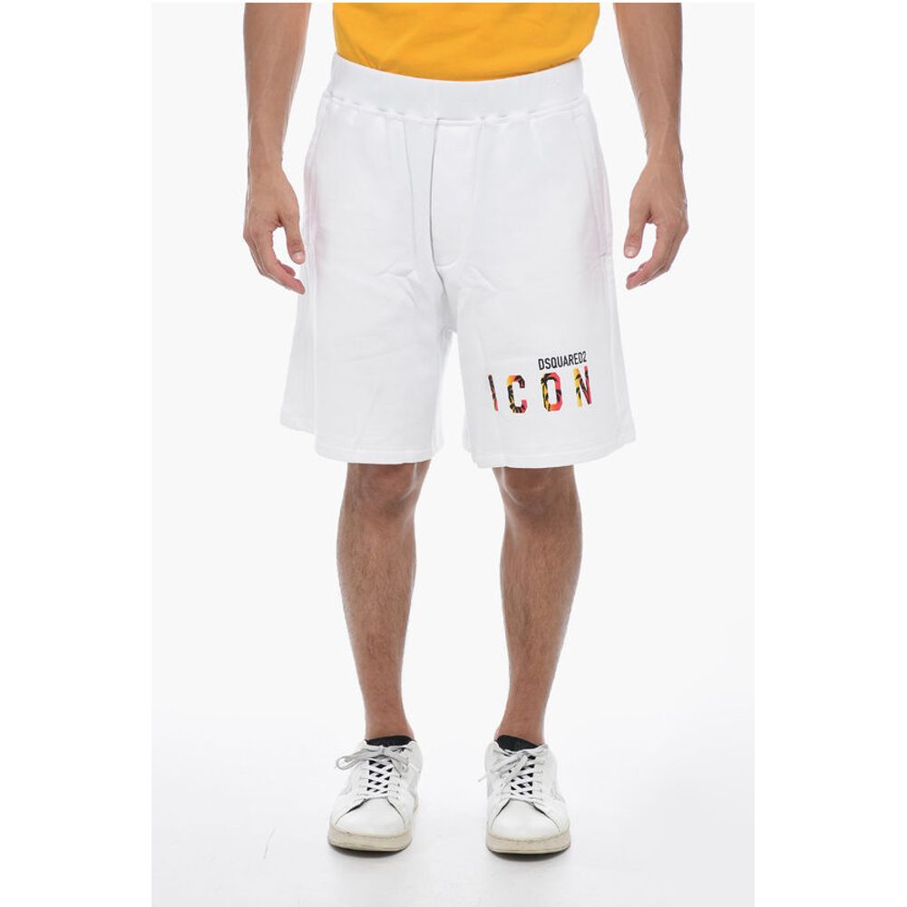 

Шорты-джоггеры ICON SUNSET с принтом Dsquared2, White