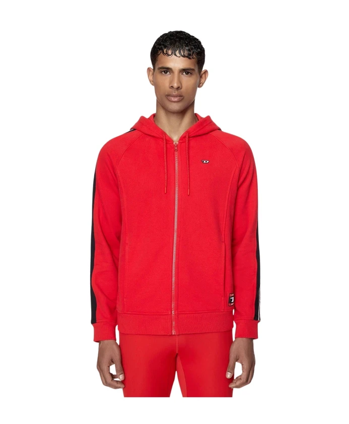 

Толстовка Sport Trasteer на молнии Diesel, красный