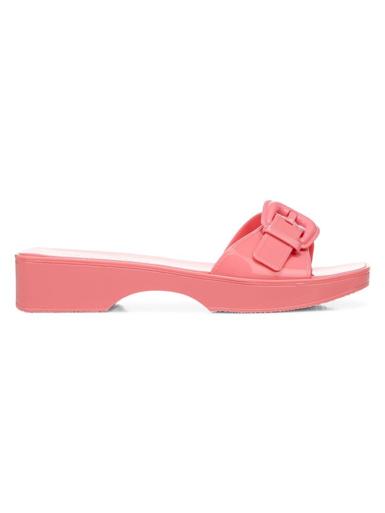 

Сандалии Davina Jelly Clog Veronica Beard, цвет Dragon Fruit