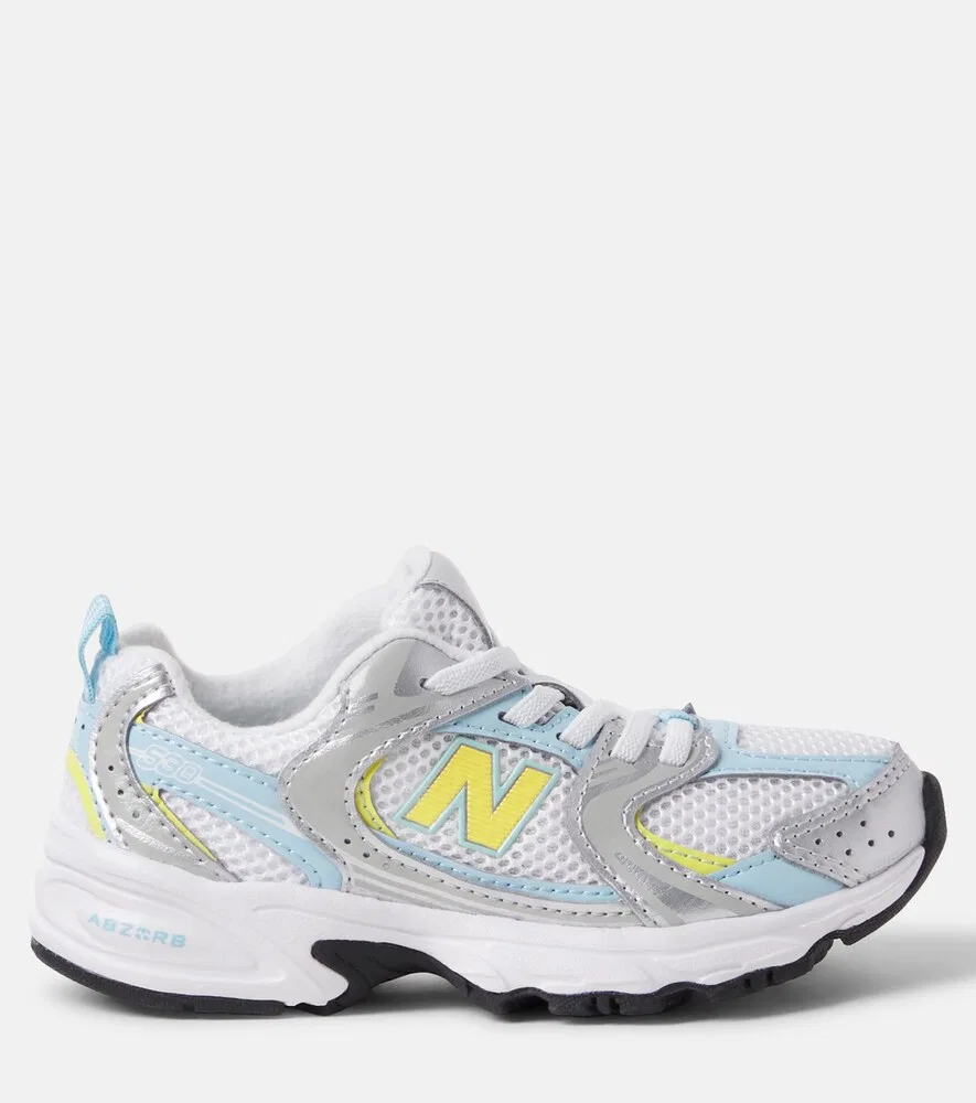 530 кроссовок New Balance Kids, серебро — фото 4