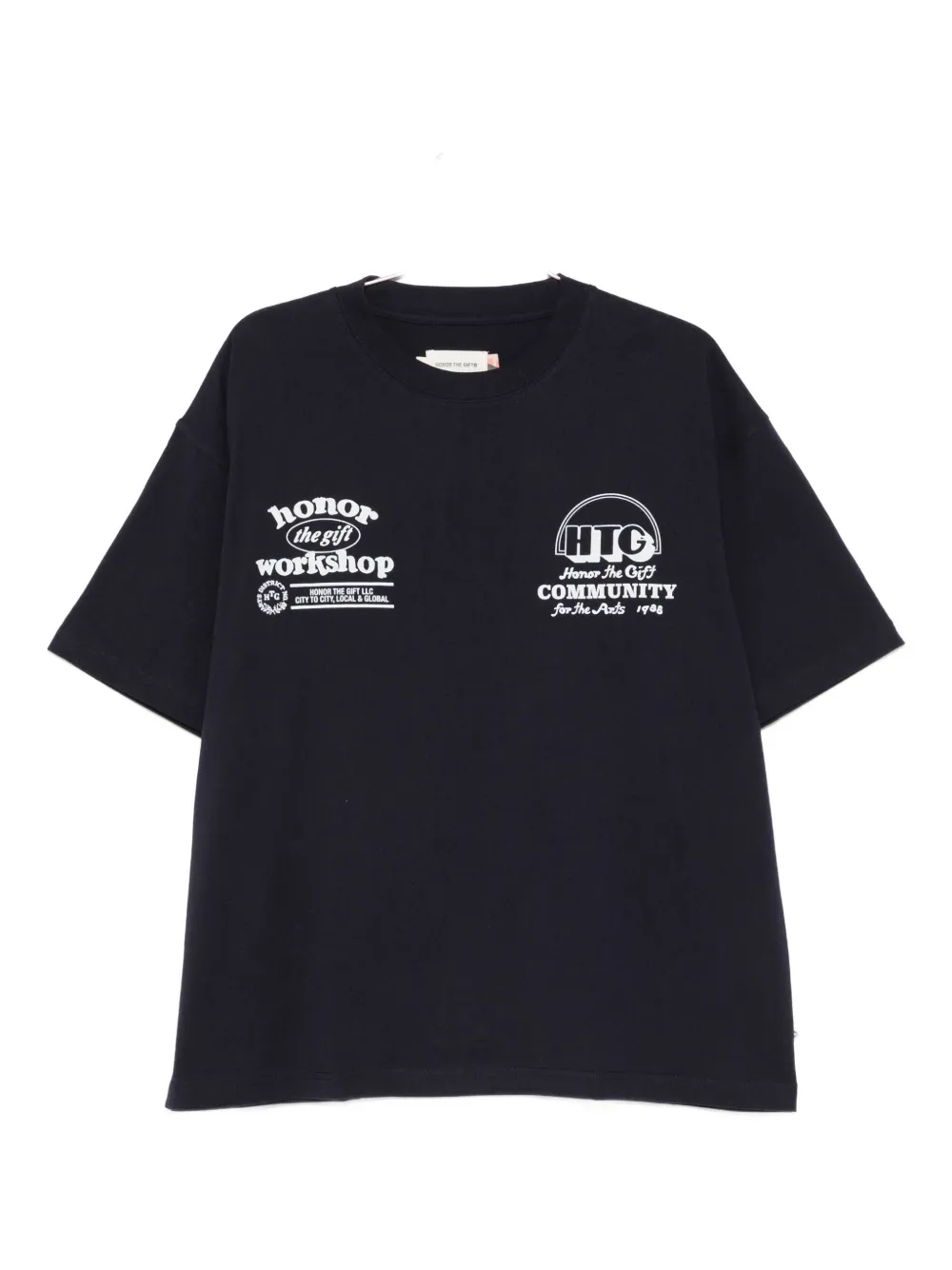 

Футболка с графическим принтом Honor The Gift, синий