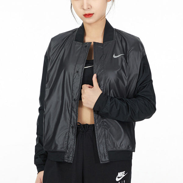 Куртка повседневная короткая тканая куртка Nike, черный — фото 3