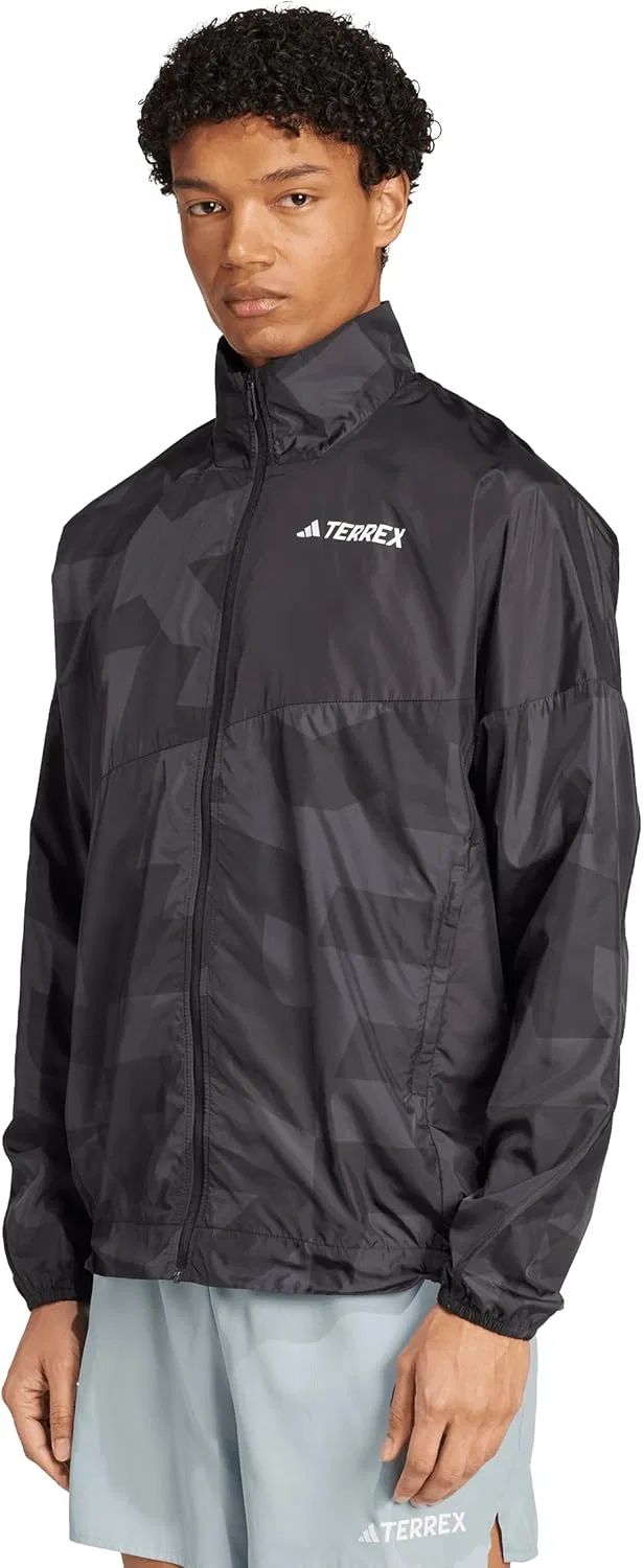 Мужская ветровка adidas Terrex Multi Printed Trail Running Wind Jacket