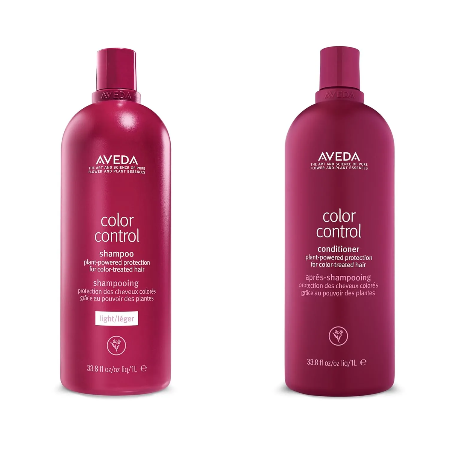 Шампунь и кондиционер Aveda Color Control Light | Защищает окрашенные волосы | Предотвращает выцветание | Без силикона | Для тонких и средних волос | Более 97% натуральных ингредиентов* | Объем: литр