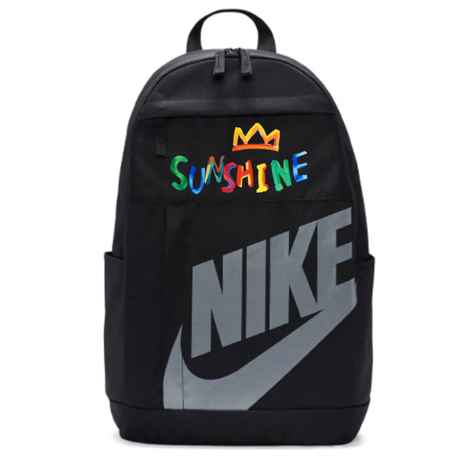 

Nike Тканевый рюкзак унисекс черный, Letter Crown
