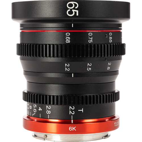 

Кинообъектив Meike 65mm T2.2 Super35 с фиксированным фокусным расстоянием (Canon RF)