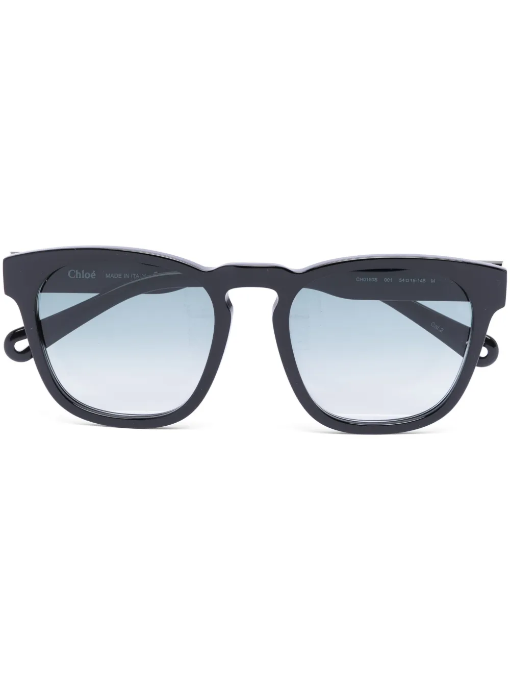 

Солнцезащитные очки Xena в круглой оправе Chloé Eyewear, черный