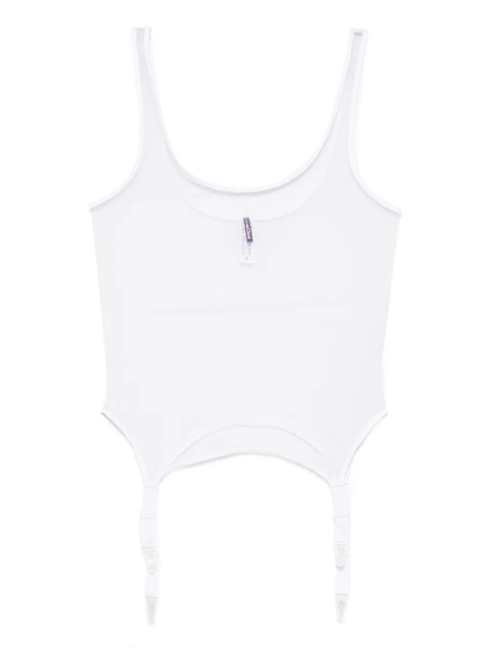 

Боди Pure Tentation с подвязками Maison Close, белый