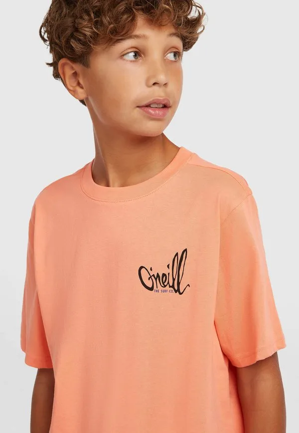 Футболка с коротким рукавом и принтом на груди O'Neill, Funky Peach — фото 4