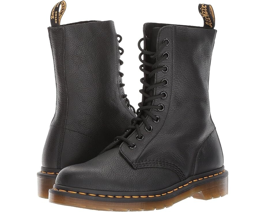 

Ботинки Dr. Martens 1490 10-Eye, цвет Black Virginia