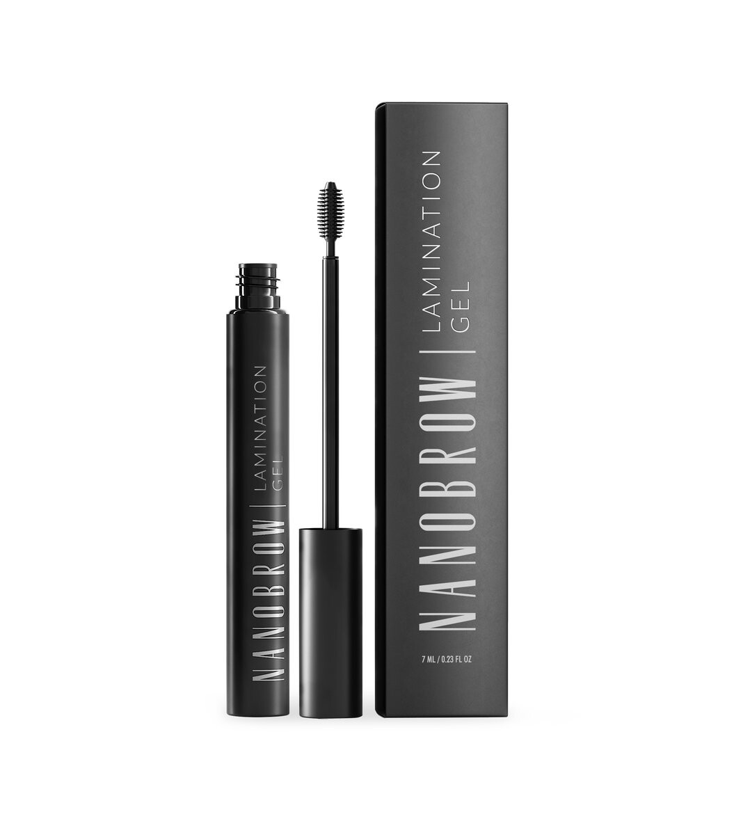 Nanobrow Lamination Gel Transparent - прозрачный гель для укладки бровей, упорядочивает и заполняет брови — фото 2