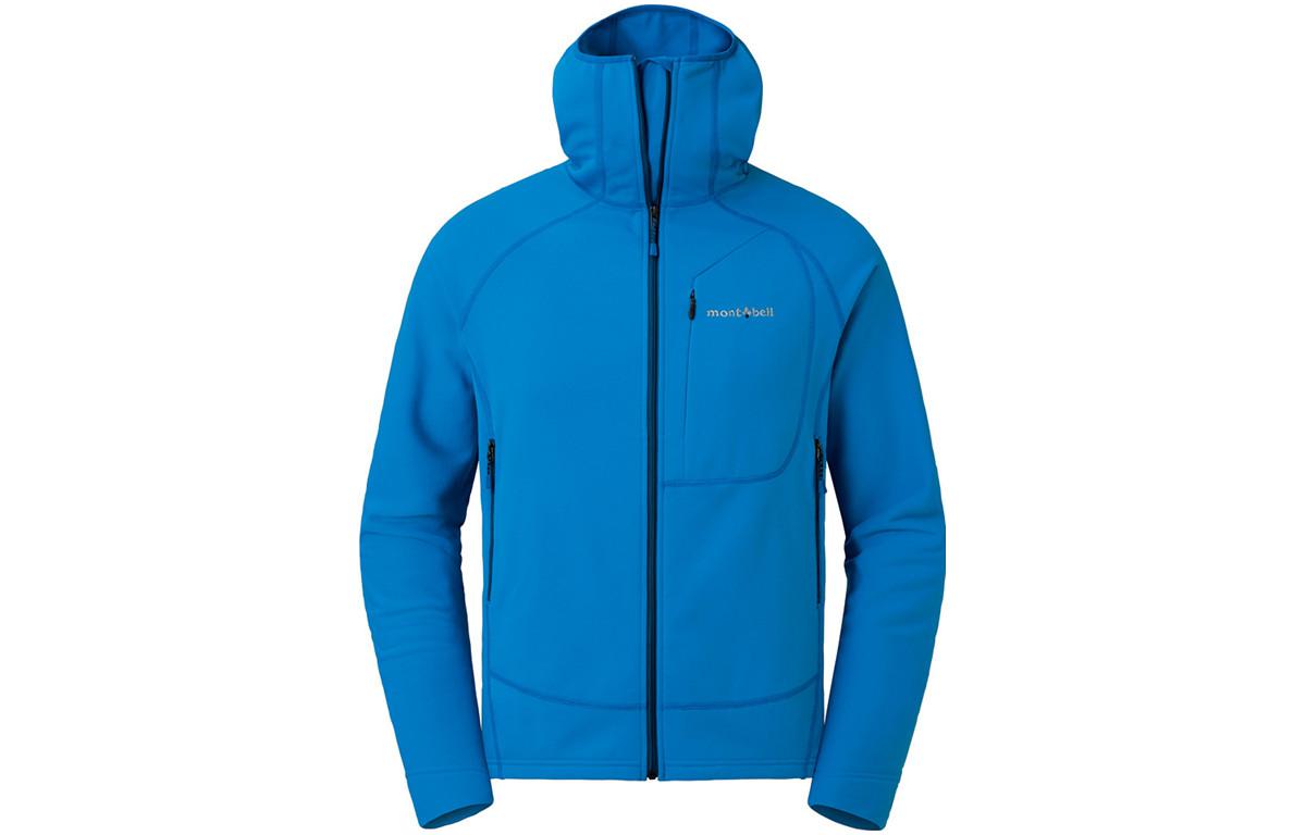 

Флисовая толстовка мужская Moderate MONTBELL, spbl spectral синий