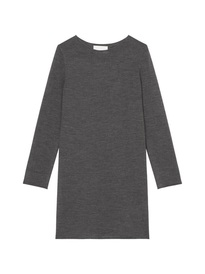 

Платье до колена Marc O'Polo Strickkleid regular, цвет deep grey melange