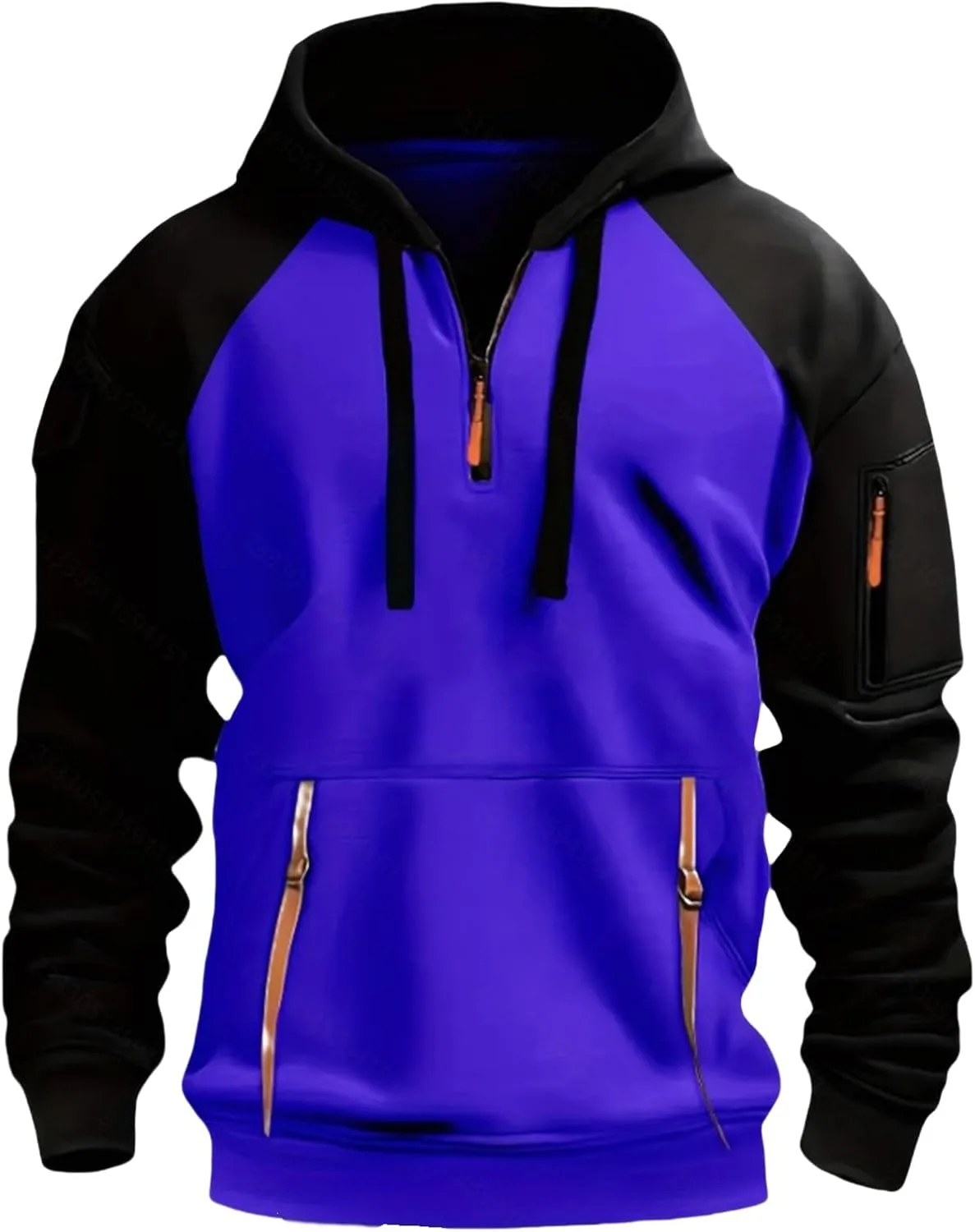 

Толстовка тактическая мужская Quarter-Zip с капюшоном и карманами на молнии LGHLMCL