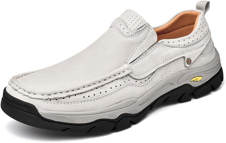 

Мужские повседневные туфли WAOLSU, дышащие лоферы-мокасины на удобной застежке, размер, бежевый